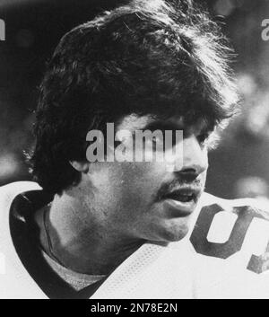 Mark Gastineau New York Jets circa 1986 (Photo by Owen C. Shaw/Icon  Sportswire) (Icon Sportswire via AP Images Stock Photo - Alamy