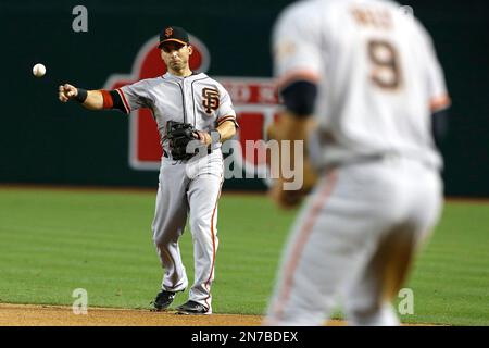 Giants” Brandon Crawford and Marco Scutaro working well together
