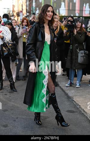 Alexa Chung Brought Her Fashion A-Game To New York Fashion Week AW23