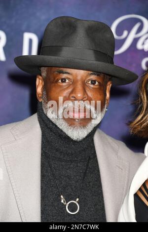 HOLLYWOOD, CALIFORNIA - FEBRUARY 09: LeVar Burton arrives for the Los Angeles premiere of the third and final season of Paramount+'s original series ' Stock Photo