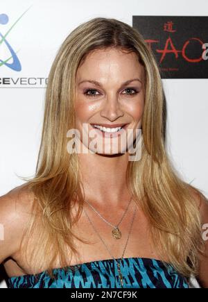 Actress Melissa Graver attends Marcus Allen Foundation 2013 Celebrity  Invitational Poker Tournament on Sunday, June 2nd, 2013 at Lucky Strike  Hollywood in Los Angeles, California. (Photo by Arnold Turner/Invision/AP  Stock Photo 