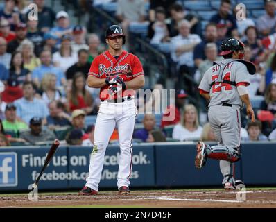 Washington Nationals on X: Visiting with Mr. Dan Uggla by the dugout!   / X