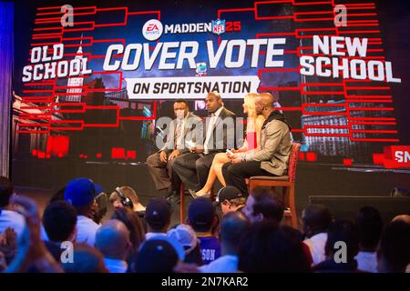 Barry Sanders and Adrian Peterson Clash in Madden NFL 25 Cover Vote Finals  - ESPN Press Room U.S.