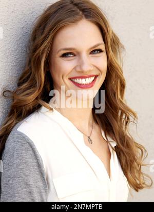 Actress Tracy Spiridakos poses for a portrait on Tuesday, April 16