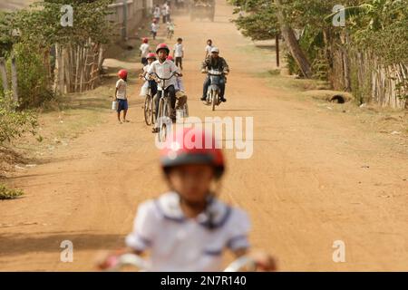 Primary School Children Education Phnom Penh Cambodia South East Asia ...