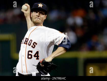 JUNE 27 2012: Houston Astros pitcher Lucas Harrell #64 and manager