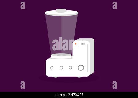 a kitchen blender with bowl symbol for cooking icon Stock Vector