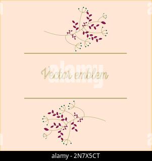 a Vector boho icon and symbols - sun logo design templates - abstract design elements for decoration in modern minimalist style Stock Vector