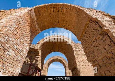 Ancient gate, Unesco site the old Assyrian town of Ashur or Assur, Iraq Stock Photo