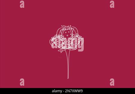 vector leaf flower logo background farm spring Stock Vector