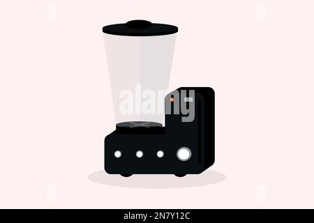 a kitchen blender with bowl symbol for cooking icon Stock Vector