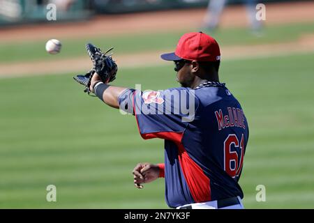 File:Indians first baseman Mike Napoli looks on during an optional