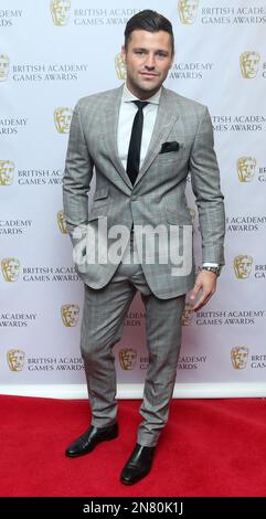 Mark Wright arrives for the 2013 British Academy Games Awards at