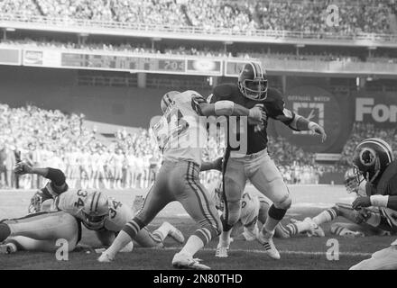 John Riggins (44) in action playing for the Washington Redskins football  team, 1983. (AP Photo Stock Photo - Alamy