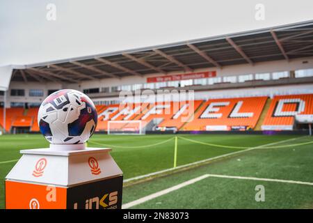 general view during the Sky Bet Championship match Blackpool vs Rotherham United at Bloomfield Road, Blackpool, United Kingdom, 11th February 2023  (Photo by Ben Roberts/News Images) Stock Photo