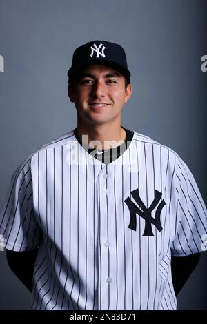 This is a 2023 photo of Kyle Higashioka of the New York Yankees baseball  team. This image reflects the Yankees active roster as of Wednesday, Feb.  22, 2023, when this image was