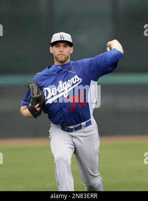 Los Angeles Dodgers pitcher Steven Paco Rodriguez during spring