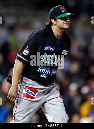 Luis Alonso Mendoza or Luis Mendoza pitcher during spring training for the  Royals of Kasas City at the surprise baseball complex. Major League Basebal  Stock Photo - Alamy