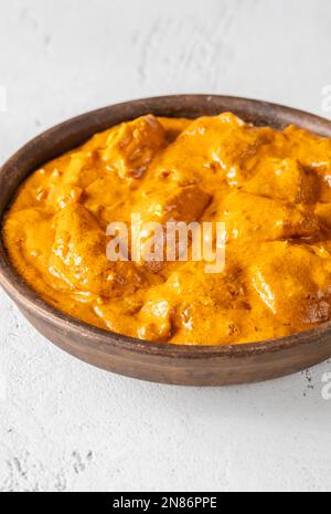 Chicken tikka masala - roasted marinated chicken chunks in a spiced sauce Stock Photo