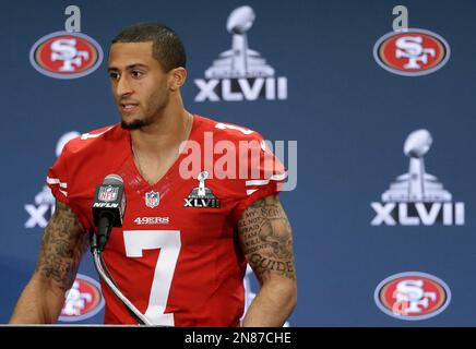 Super Bowl 2013: Colin Kaepernick focuses on creating more 49ers  championship lore – The Mercury News