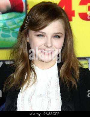 Chloe Grace Moretz attends the 'Movie 43' premiere held at the Chinese  Theatre in Los Angeles, CA, USA on January 23, 2013. Photo by Lionel  Hahn/ABACAPRESS.COM Stock Photo - Alamy