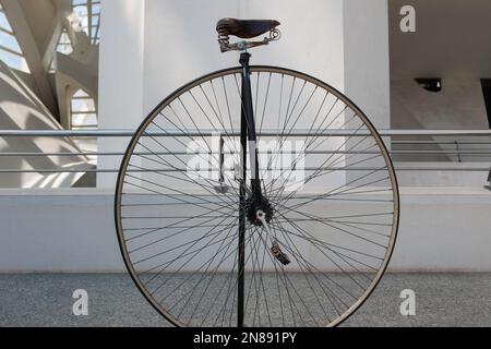 A cycle with 2024 a single wheel