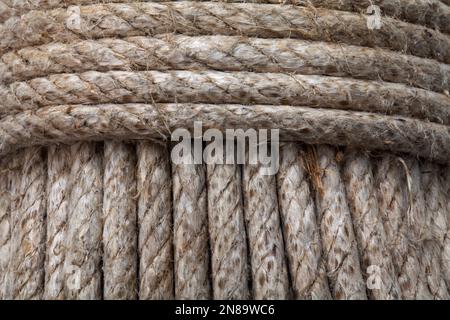 package cord rolled  up Stock Photo