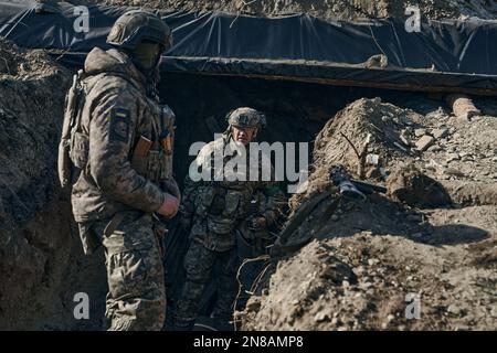 Soldiers of the Ukrainian 3rd Army Assault Brigade of the Special ...