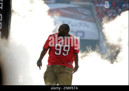 Warren Sapp of the Tampa Bay Buccaneers Stock Photo - Alamy