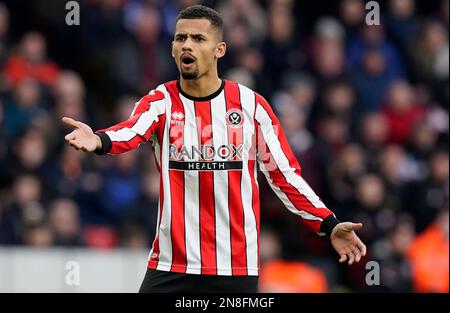 Sheffield, England, 11th February 2023.  lliman Ndiaye of Sheffield Utd during the Sky Bet Championship match at Bramall Lane, Sheffield. Picture credit should read: Andrew Yates / Sportimage Credit: Sportimage/Alamy Live News Stock Photo