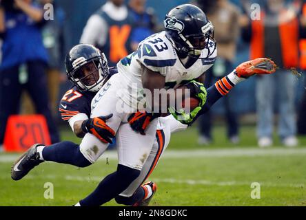 Photo: Seattle Seahawks' running back Leon Washington celebrates