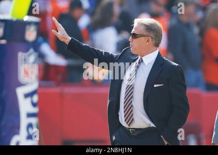 John Elway, Denver Broncos quarterback in 1998 AFC Championship Stock Photo  - Alamy