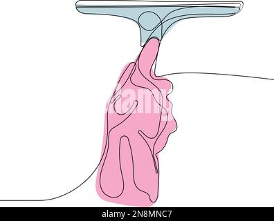 Continuous one line drawing of bottles for liquid laundry detergent, bleach, fabric softener, dishwashing liquid or another cleaning agent. Easy to place your text and brand logo. Vector illustration Stock Vector