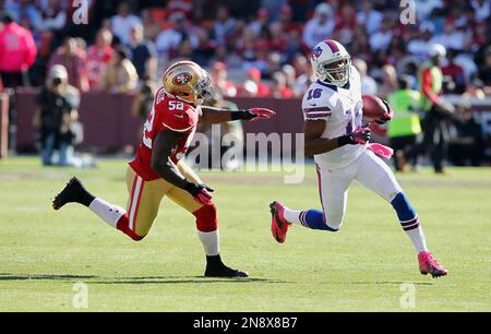 San Francisco 49ers inside linebacker Patrick Willis #52 before the game  against the Kansas City Chiefs at Levi's Stadium in Santa Clara, Calif. on  Sunday, Oct. 5, 2014. (AP Photo/Michael Zito Stock