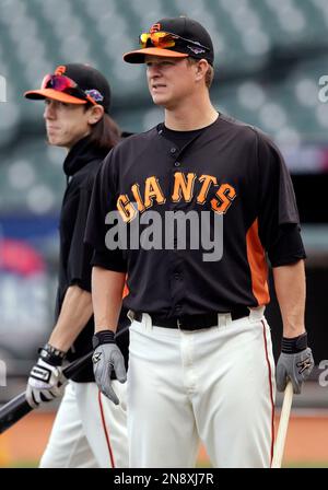 SportsCenter - San Francisco Giants pitcher Matt Cain celebrates