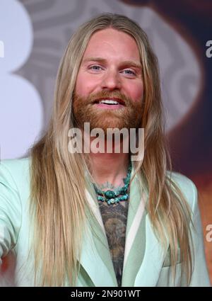 Sam Ryder O2 Postre Sam Ryder arriving for The BRIT Awards 2025 at London's O2 Arena ...