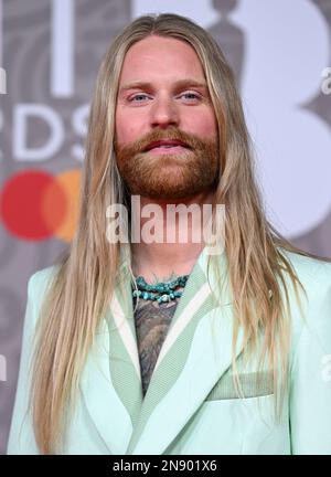 Sam Ryder O2 Postre Sam Ryder arriving for The BRIT Awards 2025 at London's O2 Arena ...