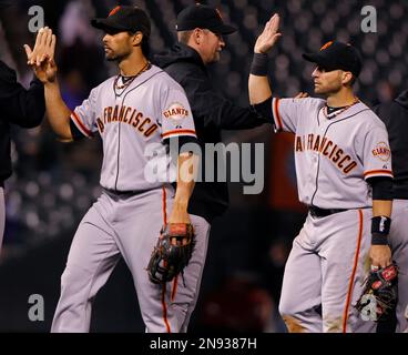 Giants” Brandon Crawford and Marco Scutaro working well together