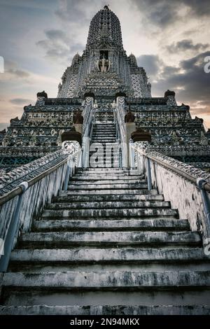 An architecture of a famous building in Bangok, Thailand. Stock Photo