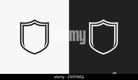 VPN logo emblem for sticker or icon. Vector illustration isolated on ...