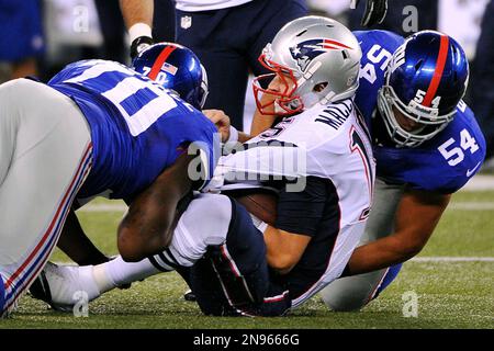 January 1, 2023, East Rutherford, New Jersey, USA: New York Giants  defensive end Kayvon Thibodeaux (5) during a NFL game against the Indianapolis  Colts in East Rutherford, New Jersey. Duncan Williams/CSM/Sipa USA(Credit