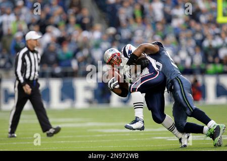 Seattle Seahawks linebackers Julian Peterson, left, and LeRoy Hill