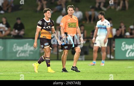 Brisbane Broncos 2023 Mens Training Shorts