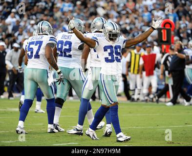 Oakland Raiders wide receiver Andre Holmes (18) during an NFL preseason  football game against the Arizona Cardinals, Friday, Aug. 12, 2016, in  Glendale, Ariz. (AP Photo/Rick Scuteri Stock Photo - Alamy