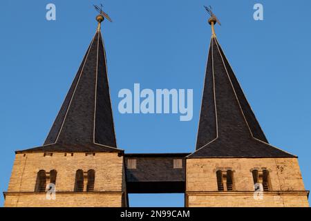 Impressions from Osterwieck am Fallstein Harz County Stock Photo