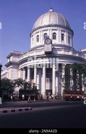 General post office, an impressive white domed building with Corinthian coloumn in Kolkata or Calcutta, India, Asia Stock Photo