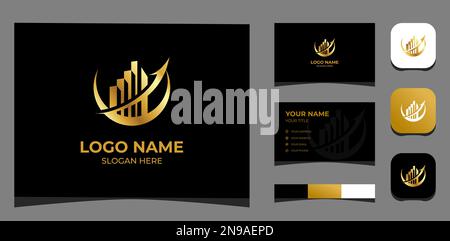 Template Logo Creative Real estate, Building, architecture, contractor, luxury concept. Creative Template with color pallet, visual branding Stock Vector