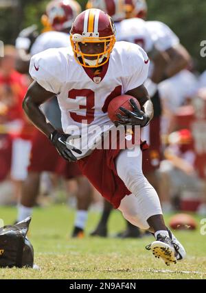 Washington Redskins running back Antwon Bailey (34) puts his