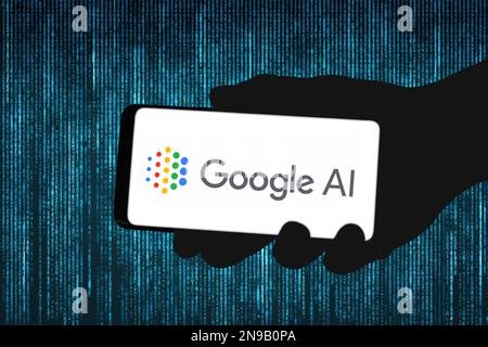 Google AI dedicated to artificial intelligence Stock Photo