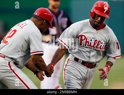 Phillies OF Shane Victorino on Friday May 23rd at Minute Maid Park in  Houston, Texas. (Andrew Woolley/Four Seam Images via AP Images Stock Photo  - Alamy